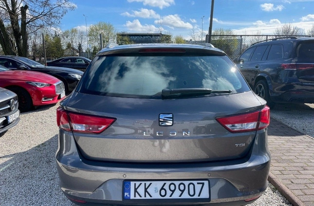 Seat Leon cena 33500 przebieg: 240000, rok produkcji 2015 z Modliborzyce małe 106